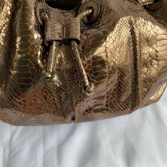 Fatto a Mano By Carlos Falchi faux leather Metalli - Picture 3 of 11